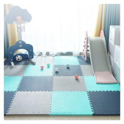 Carpet Interlocking Foam Mats Perfect for Protector Kids Floor Protection Garage Exercise Yoga Playroom Foam Puzzle MatMulti Purpose (Color : D, Size : 30x30x2.5cm-32pcs)