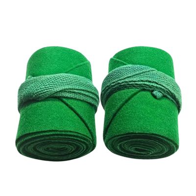 warreplica British WW1 Long Putties. Puttees|Medieval SCA LARP Reenactment Viking Wool Leg Wraps-Green 96 inch|Norse Warrior Costume Accessory|Leg Bindings for Cosplay & Reenactment