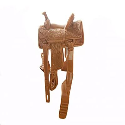 Little Buster Toys Calf Roping Saddle; 1/16th Scale