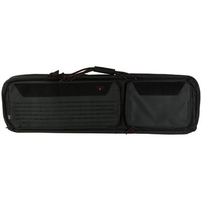 Allen Company Tac-Six 46" Lockable 2-Firearm Unit Tactical Gun Case, Laser Cut Molle Front, Black