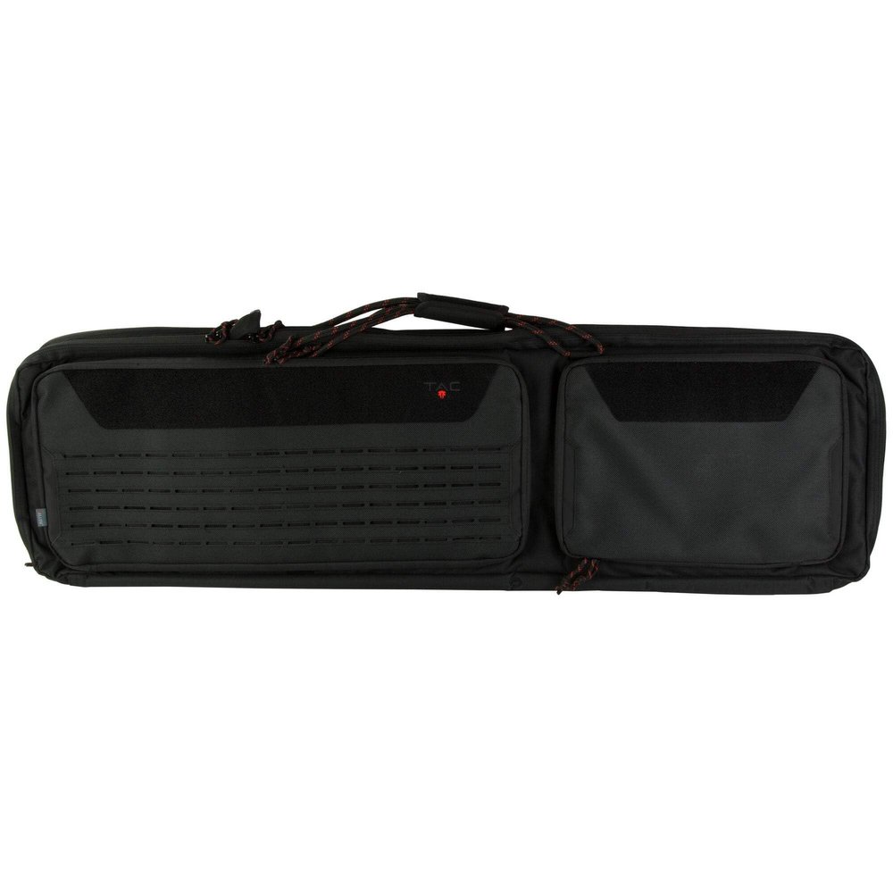 Allen Company Tac-Six 46" Lockable 2-Firearm Unit Tactical Gun Case, Laser Cut Molle Front, Black