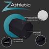 Z Athletic Octagon Mat for Gymnastics, Tumbling, and Cheerleading, Black view 4
