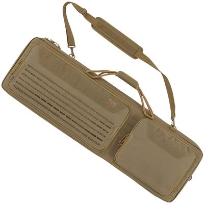 Allen Company Tac-Six 42" Lockable Squad Tactical Gun Case, Laser Cut Molle Front, Coyote