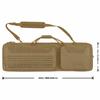 Allen Company Tac-Six 42" Lockable Squad Tactical Gun Case, Laser Cut Molle Front, Coyote view 3