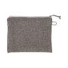 Allen Company Lockable Handgun Storage Pouch with Writeable ID Label, Full-Size 7" to 9" Handguns, Gray view 3