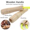 AUMCDIK 16 FT Double Dutch Jump Rope for Kids, Adjustable Long Skipping Rope with Wooden Handle, Multiplayer Team Rainbow Jumping Rope for Girls Boys Outdoor Fitness Rainbow view 3