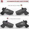 Amberide Glock 26/27/33 IWB Holster,Kydex-Boltaron Inside Waistband Fit Glock 26 27 33 Gen 15,Secure Retention,Quick Draw,030 Cant view 2