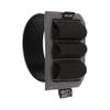 Allen Next Shot Shotgun Shell Carrier - 3 Shell Buttstock Holder for 12, 16, 20 Gauge, Silicone Band, Black/Gray view 1