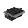 Allen Next Shot Shotgun Shell Carrier - 3 Shell Buttstock Holder for 12, 16, 20 Gauge, Silicone Band, Black/Gray view 3