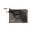 Allen Company Lockable Handgun Storage Pouch with Writeable ID Label, Compact 5" to 7" Handguns, Gray view 2