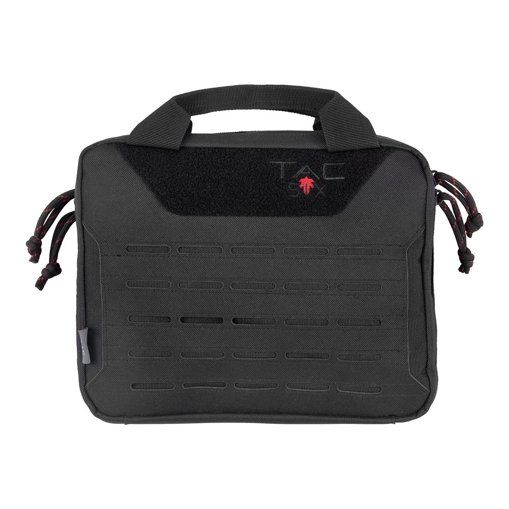 Allen Company Tac-Six Crew 2-Gun Tactical Pistol Case, 10" L x 8" W, Black