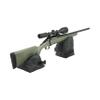 Allen Company Dual Shooting Rest - Front and Rear Gun Platform for Rifles - Filled with Inert Poly-Beads - Hunting and Range Bag - Gray view 1