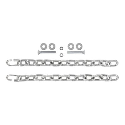 Allen Company EZ Aim Gong Target Chain Kit, 7" Chains and Hardware, 2.6 lbs., Stainless Steel