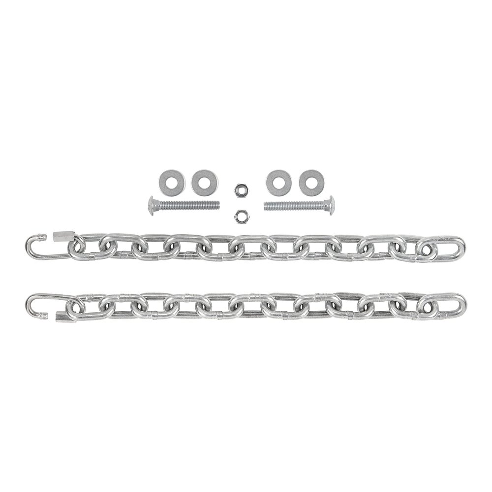 Allen Company EZ Aim Gong Target Chain Kit, 7" Chains and Hardware, 2.6 lbs., Stainless Steel
