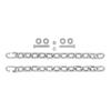 Allen Company EZ Aim Gong Target Chain Kit, 7" Chains and Hardware, 2.6 lbs., Stainless Steel view 1