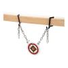 Allen Company EZ Aim Gong Target Chain Kit, 7" Chains and Hardware, 2.6 lbs., Stainless Steel view 3