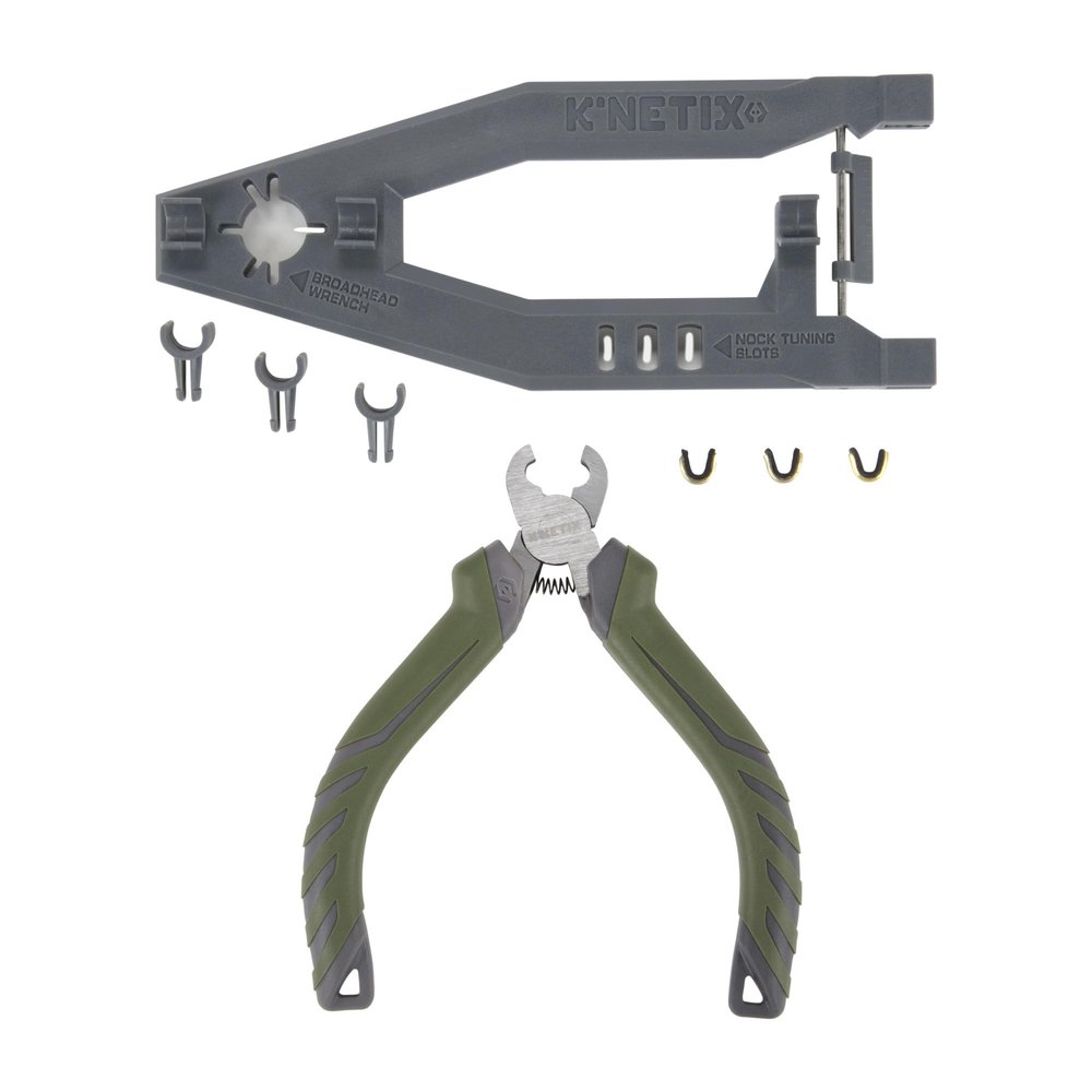 Allen Company KNetix Lumen Bow Tuning Kit, Compatible with Compound, Recurve & Longbows, Gray