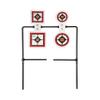 Allen Company EZ Aim Hardrock AR500 Steel Spinner Targets Stand, 16" W x 23" H, Multi view 2