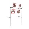 Allen Company EZ Aim Hardrock AR500 Steel Spinner Targets Stand, 16" W x 23" H, Multi view 3