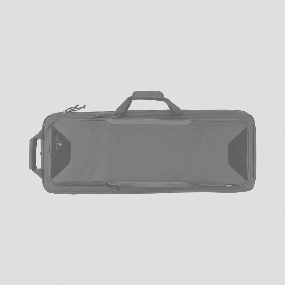 Allen Company Tac-Six 34" Lockable Cohort Vertical Tactical Gun Case, Conceal Carry Pocket, Black