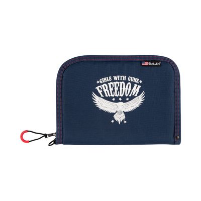Allen Company Girls with Guns 10-Inch Lockable Freedom Handgun Case
