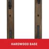 Allen Company Gun Collector Hardwood Gun Rack, Holds 3-Firearms, Brown/Black view 3