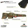 Allen Company Gear Fit Pursuit Shocker 52" Lockable Shotgun Case, Green/Mossy Oak Obsession Camo Accents view 3