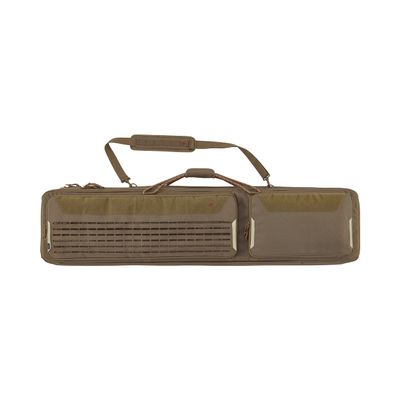 Allen Company Tac-Six 55" Lockable 2-Firearm Unit Tactical Gun Case, Laser Cut Molle Front, Coyote
