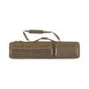 Allen Company Tac-Six 55" Lockable 2-Firearm Unit Tactical Gun Case, Laser Cut Molle Front, Coyote view 1