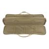 Allen Company Tac-Six 55" Lockable 2-Firearm Unit Tactical Gun Case, Laser Cut Molle Front, Coyote view 3
