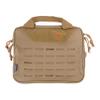 Allen Company Tac-Six Crew 2-Gun Tactical Pistol Case, 10" L x 8" W, Coyote view 1