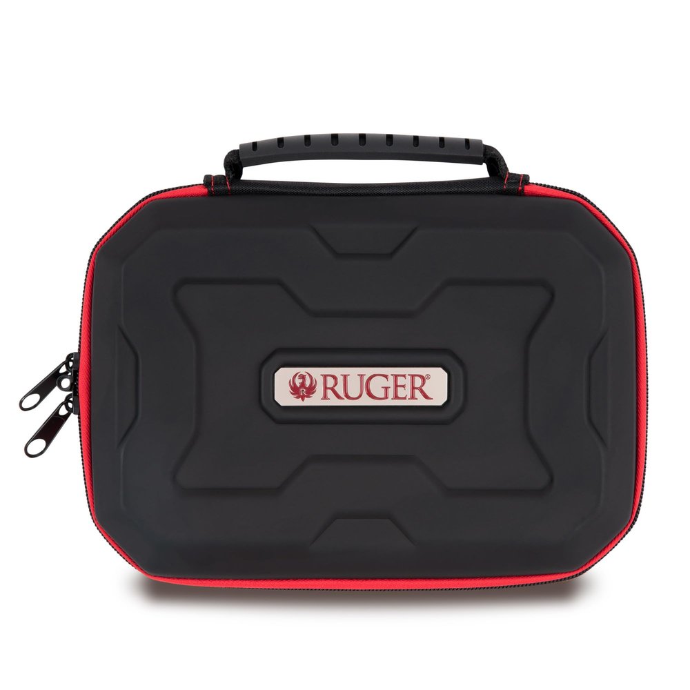Allen Company Ruger Phoenix Lockable Hardshell Handgun Case, Fits 9 Pistols, Black
