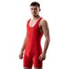 Matman USA TheTimeless Men's & Boy's Wrestling Singlet Weightlifting Singlet (Red, Small) view 1