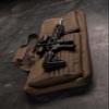 Allen Company Tac-Six 42" Lockable Squad Tactical Gun Case, Laser Cut Molle Front, Black view 2