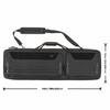 Allen Company Tac-Six 42" Lockable Squad Tactical Gun Case, Laser Cut Molle Front, Black view 3