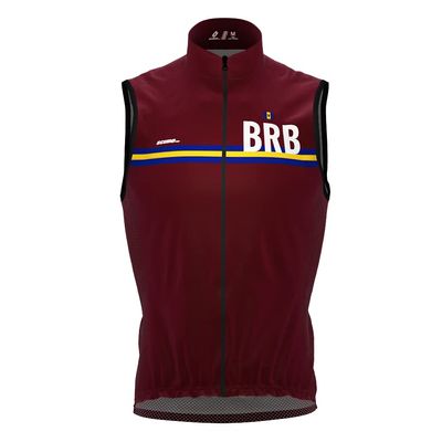 ScudoPro Wind Breaker Cycling Running Sports Vest Barbados Vine Code for Men - X-Small