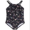 Kanu Surf Girls, Jasmine Beach Sport Halter One Piece Swimsuit, Rose Garden Black, 12 view 1