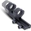 Monstrum Offset Adjustable Spacing Extended Scope Mount with Picatinny Base | 1 inch Diameter view 1