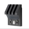 Monstrum 45 Degree Offset Picatinny Rail Mount | Compatible with M-LOK view 1