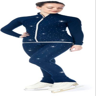 Sagester Style: 234 Figure Skating Jacket/Color: Blue, Size: XL
