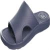 totes Men's Everywear Lightweight Waterproof Contoured Sport Slide Sandal, Navy Blue-Vented, 13 US view 1