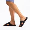 totes Men's Everywear Lightweight Waterproof Contoured Sport Slide Sandal, Mineral-Vented, 9 US view 2