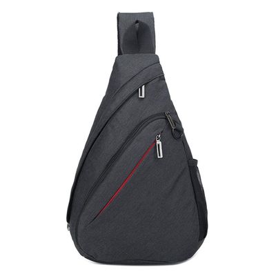 Baolab Lightweight Chest Bag Sling Bag Anti-Theft Crossbody Shoulder Daypack Outdoor Travel Hiking for Men Women (Black)