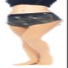 Sagester Style: 303 Figure Skating Skirt/Color: Black/Gold, Size: XL view 1