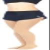 Sagester Style: 303 Figure Skating Skirt/Color: Black, Size: M view 1