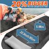 MEREZA 0 Degree Winter Sleeping Bag for Adults Kids with Pillow, Cold Weather Sleeping Bag for 4 Season Camping Hiking Backpacking Sleeping Bags for Big and Tall view 2