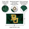 Baylor Bears Flag with Pole and Bracket Holder University Set view 3