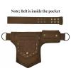 QAZWSXE Classic Fashion Belt Bag Outdoor Sports Casual Trial Bag, Brown view 2