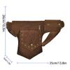 QAZWSXE Classic Fashion Belt Bag Outdoor Sports Casual Trial Bag, Brown view 3