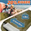 MEREZA 0 Degree Winter Sleeping Bag for Adults Kids with Pillow, Cold Weather Sleeping Bag for 4 Season Camping Hiking Backpacking Sleeping Bags for Big and Tall view 2